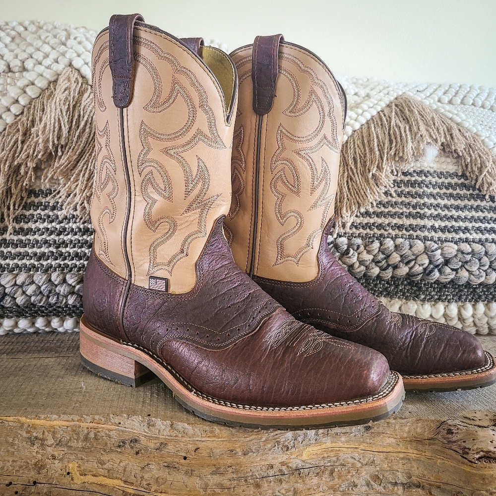 Men's Double H Cowboy Boots - Square Toe Boots